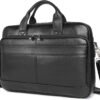 Leather Messenger Bag for Men Vintage Travel Backpack 17 inch laptop Briefcase Shoulder Bags