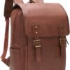 Trendy PU Leather Backpack Purse for Women Travel Use