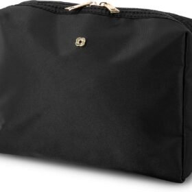 Unisex  Top Zip Travel Kit, Unisex Hanging Toiletry Bag  Kit, Black, One Size,  Top Zip Travel Kit, Unisex Hanging Toiletry Bag  Kit